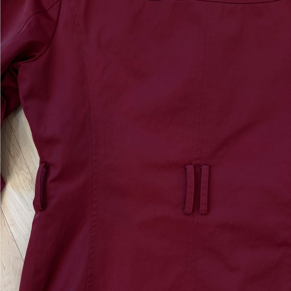 Ellen Tracy Tailored Ruby Red Jacket Three-Button… - image 4